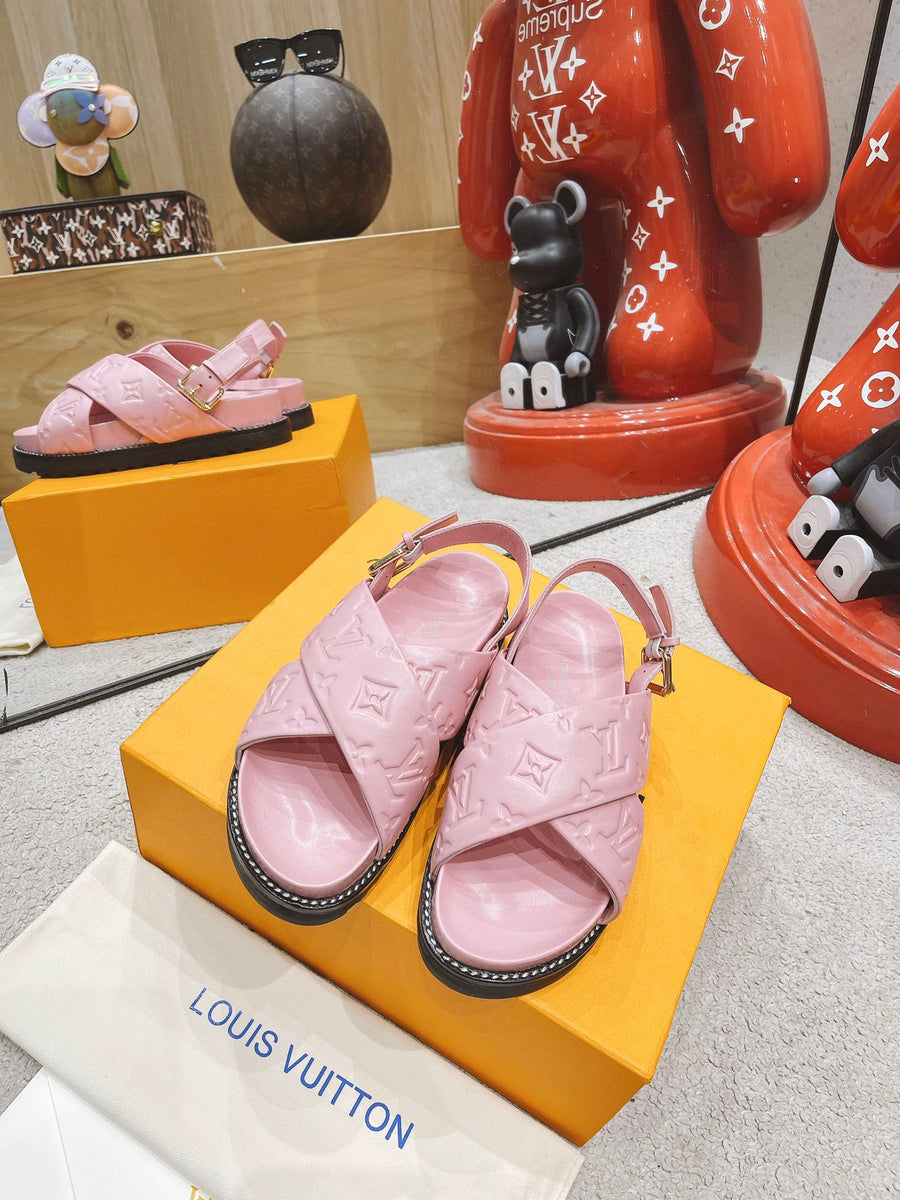 Louis Vuitton Paseo Flat Comfort Sandal (1A9RDO)