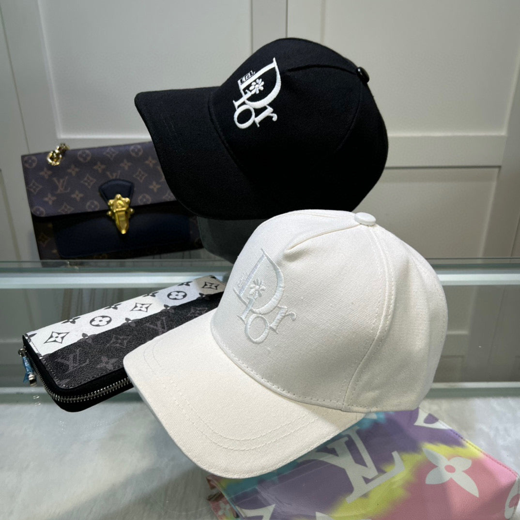 Louis Vuitton Large Monogram Baseball Hat