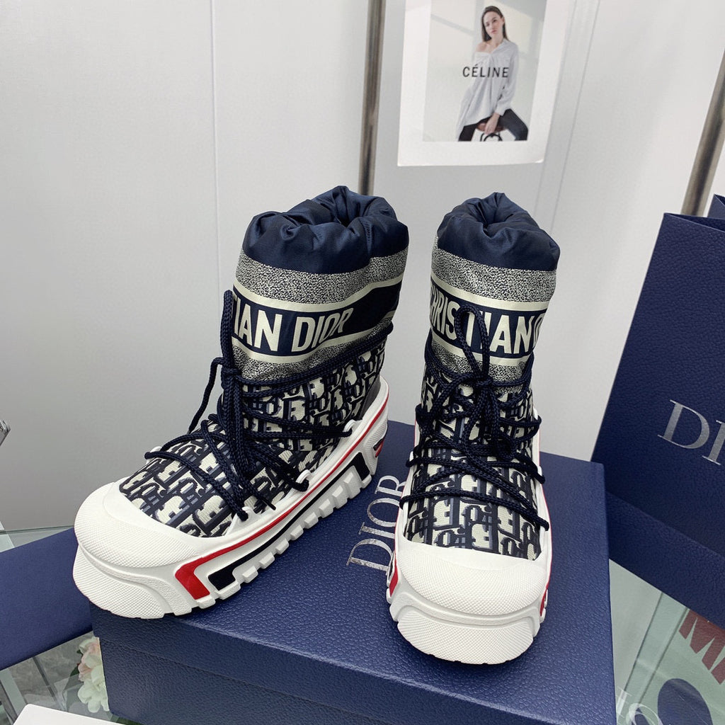 Dior, Shoes, Dior Moon Boots Dioralps Dior Alps Snow Ski Animal Leopard  Print 35 36